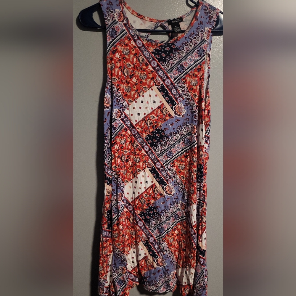 Floral Patchwork Maxi Dress